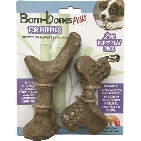 BamBones Plus Beef Puppy 2-pack – kuva 1/1