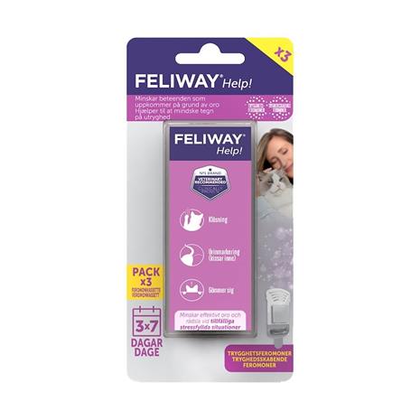 Feliway Help Feromonihöyrystimet 3-pack