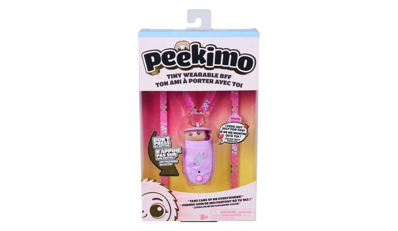Peekimo Portable Interactive Pet Purple Lulu
