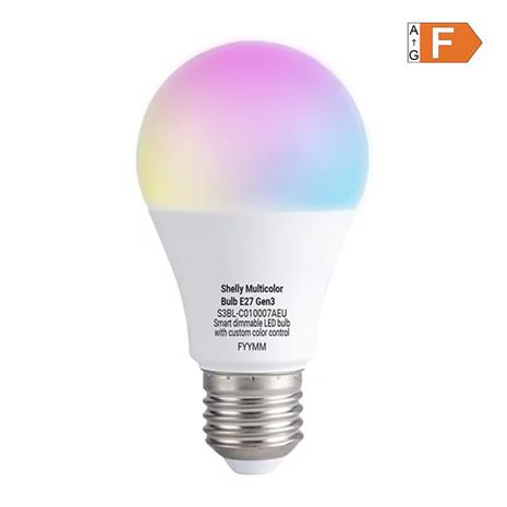 Shelly Multicolor-lampa E27 Gen3