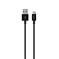 Puro White USB-A USB-C 1m Cable - Black – kuva 4
