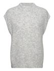 A-VIEW Patrisia Knit Vest - LIGHT GREY MELANGE - XS
