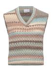 NOELLA Gio Knit Vest - BEIGE MIX - M/L