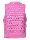 STELLA NOVA Cotton Stitch Vest - PINK - S