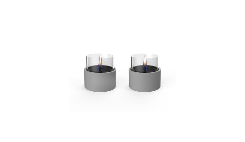 Tenderflame Breeze 10 2-Pack Grey Ceramic – kuva 1/1