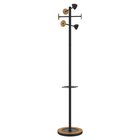 Unilux Bora Bamboo coat stand black/bamboo