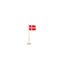 Celebrate Flagpole DK 28 cm Oak – kuva 1