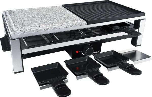 Steba - Raclette RC108 2000W Musta/Teräs