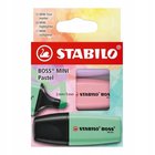 Stabilo Boss Mini Pastel tussit, 3 kpl.