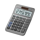 Casio MS-100FM, Työpöytä, Perus, 10 lukua, Akku/Aurinko, Harmaa