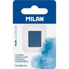 Lasten akvarelli sininen delfiini Milan