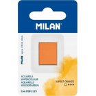 Milanon akvarellimaalit auringonlaskun oranssi