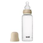 BIBS Baby Bottle Round Silicone Medium Flow Vanilla Glow 270ml