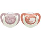 NUK First Choice Night Tutti Bunny/Sheep 6-18 kk