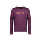 Mons Royale Yotei Merino Classic Long Sleeve, aluspaita, miesten, violetti