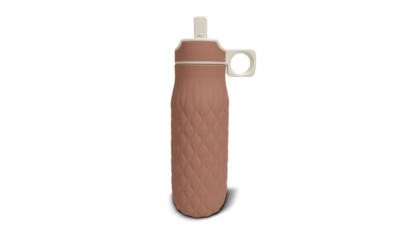 Nuuroo - Nima silicone drinking bottle 400 ml - Chocolate malt – kuva 1/1