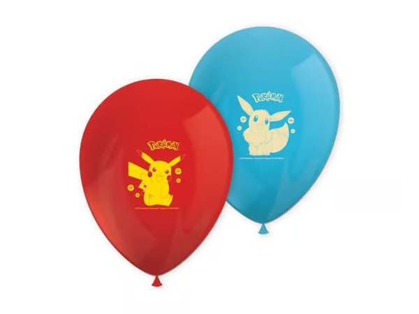 Ilmapallot - Pokemon, 28 cm, 8 kpl – kuva 3/3