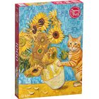 CherryPazzi Cat & Art 1000p palapeli