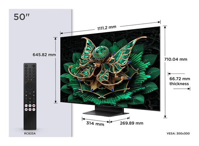 TCL 50C7K (50"), LED-televisio – kuva 6/7
