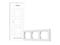 Aqara Switch Frame H2 EU White (3-gang) – kuva 1