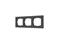 Aqara Switch Frame H2 EU Grey (3-gang) – kuva 1