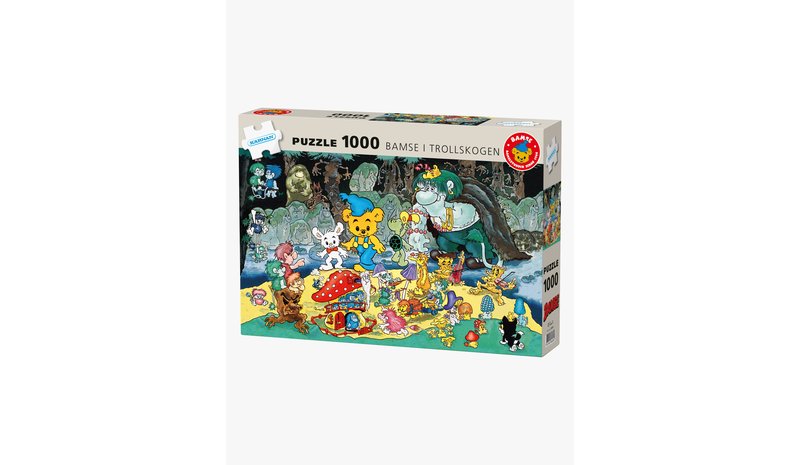 Kärnan Bamse Peikkometsässä Palapeli 1000 Osaa – kuva 1/2