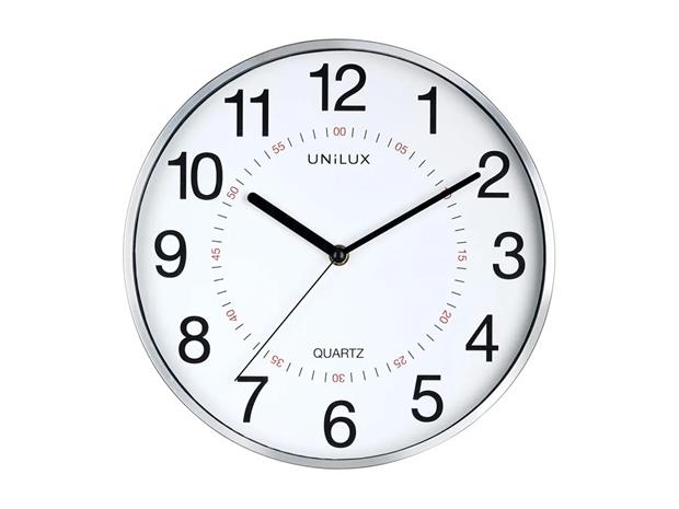 Unilux Aria clock grå
