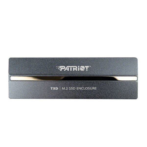 Ulkoisen kovalevyn sovitin NVMe-kotelo – Patriot Memory Txd M.2 Jopa 8TB harmaa