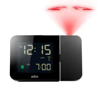 Braun BC15B-DCF radiokontrolloitu herätyskello, musta