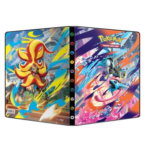 Pokémon Mega Evolution Chaos Rising 9-Pocket Keräilijän Kansio