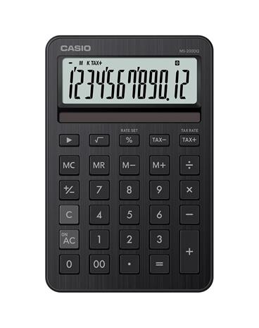 Casio MS-200DQ-BK Pöytälaskin