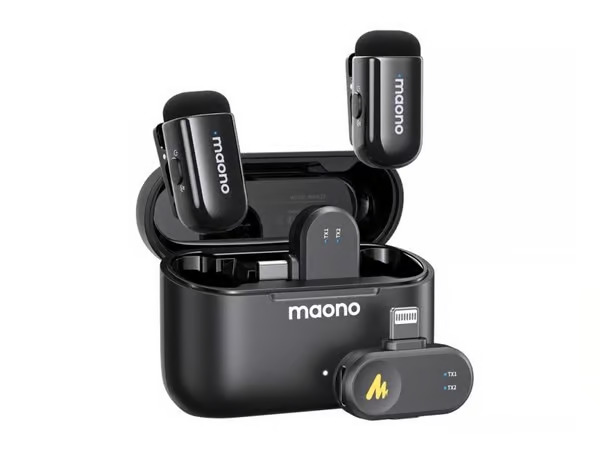 Maono WM622?PBC2 Wireless Lavalier Microphone – kuva 8/8