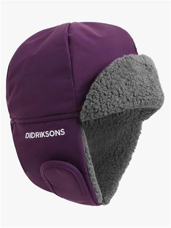 Didriksons Biggles cap 7, hattu, lapset, violetti