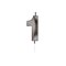 Globos Cake Candle 6cm Metallic Black no. 1 – kuva 1