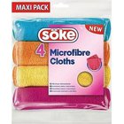 Spontex mikrokuituliinat Soke, 4 kpl.