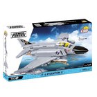 Rakennussarja - COBI - F-4 Phantom II - 703 palikkaa - Harmaa - 1:48