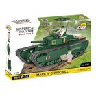 Rakennussarja - COBI - Mark IV Churchill - 668 osaa - Vihreä - Mittakaava 1:35