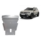 Pohjapanssari Dacia Duster (2024), moottori, etupuskuri, vaihdelaatikko, jäähdytin, alumiinia