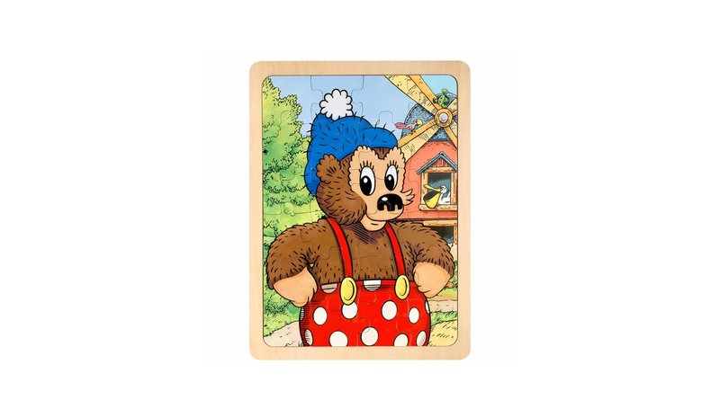 Rasmus Klump - Framed Wooden Puzzle