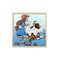 Rasmus Klump - Framed Wooden Puzzle - Bath Time – kuva 1