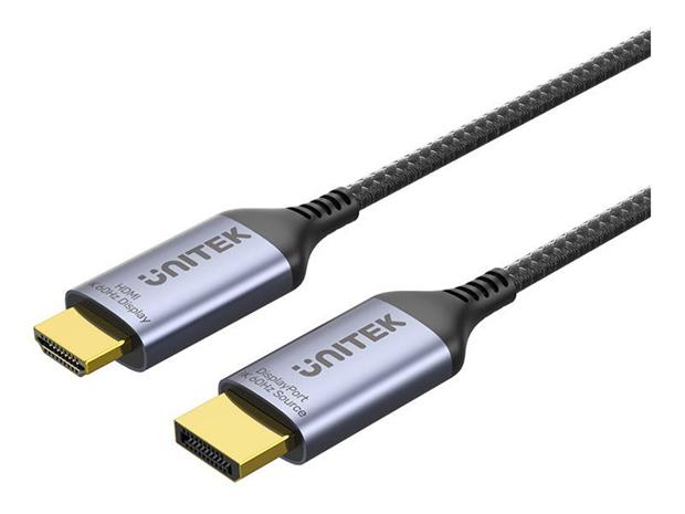 Unitek adapter cable - DisplayPort / HDMI - 1.8 m