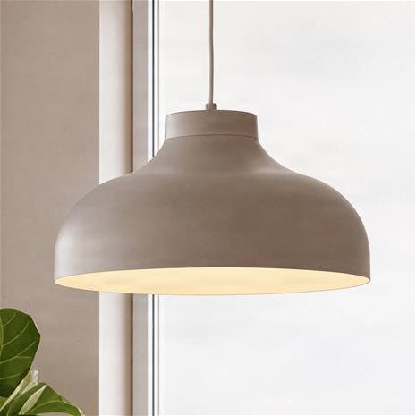 Basca-riippuvalaisin, beige, metalli, Ø 40 cm, E27
