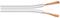 Pro Speaker cable white CCA 50 m - 50 m roll cable d – kuva 4