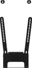 Flexson FLXBTV1021 - kiinnityskomponentti - Max - recommended for 65"