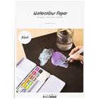 Creativ Company Watercolor paper A4 230g - Black 15 pcs.