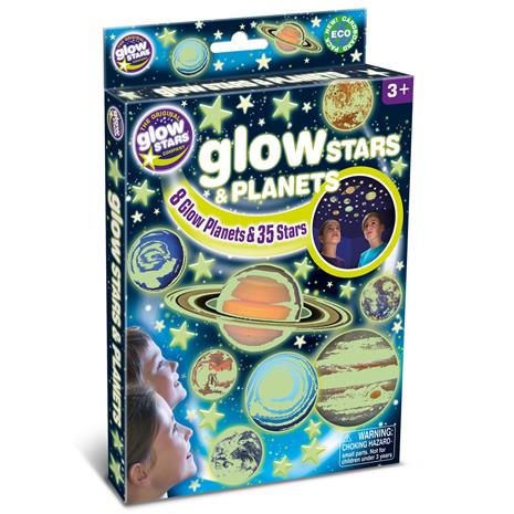 Brainstorm Glow Stars & Planets – kuva 1/7