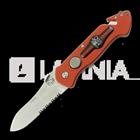 Original Eickhorn-Solingen PRT II Red Aluminum kääntöveitsi