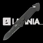 Original Eickhorn-Solingen PRT VIII Black Aluminum kääntöveitsi