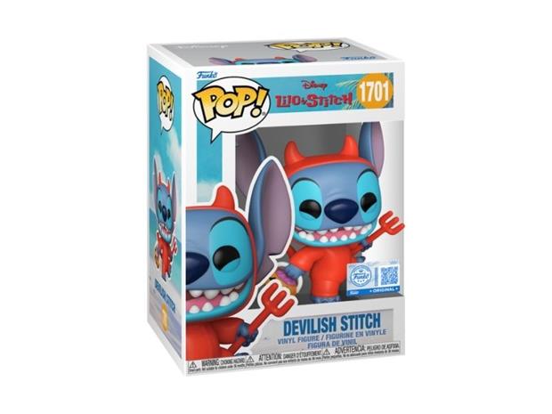 Funko Pop! - Vinyl Exclusive Stitch as Devil w/CH (91833)