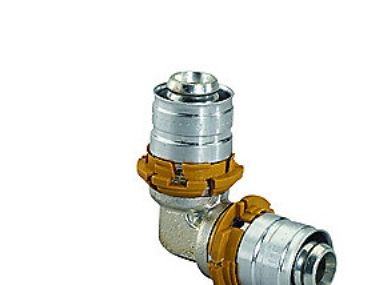 Uponor s-press plus elbow 90° 25 mm